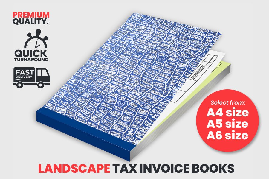 Invoice Book Printing | NCR Carbonless Book Printing | Australia Print Service