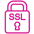 Digital SSL Certificate Icon | High-speed WordPress Hosting Service