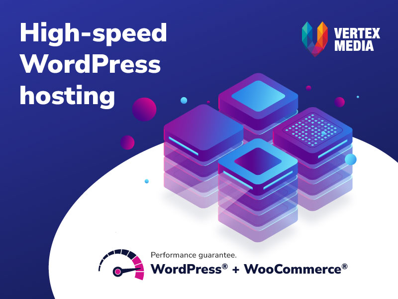 high-speed WordPress hosting. Website development professionals.
