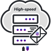 High-speed Web Hosting to power WordPress - Email Hosting Services icon