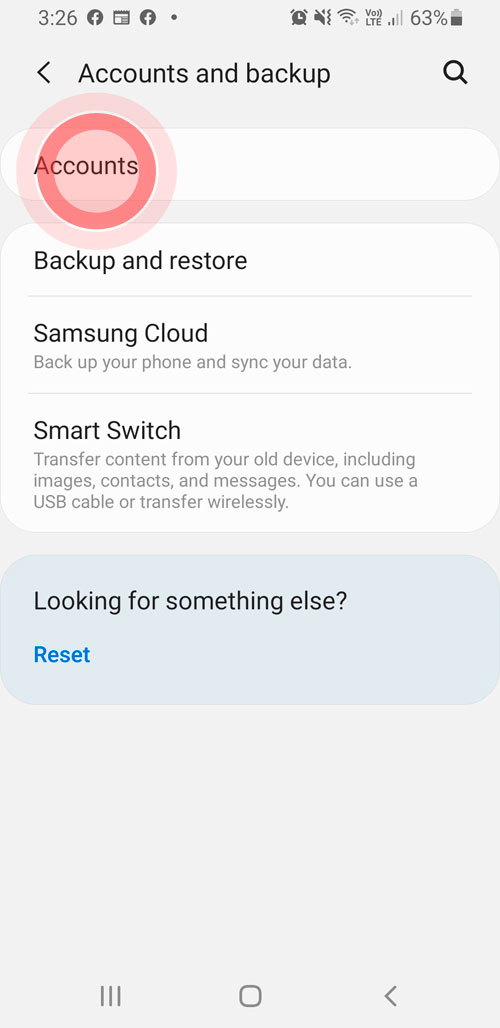 Step 3 Setting up email account Samsung Smart Phone IMAP