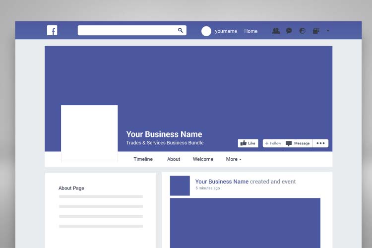 Facebook Business Page Setup Business Marketing Bundle